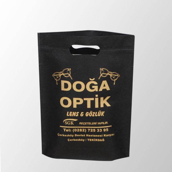 tela optik çanta, Ultrasonik Kaynak yöntemi ile üretilmiş plastik poşet alternatifi el geçme tela optik çanta